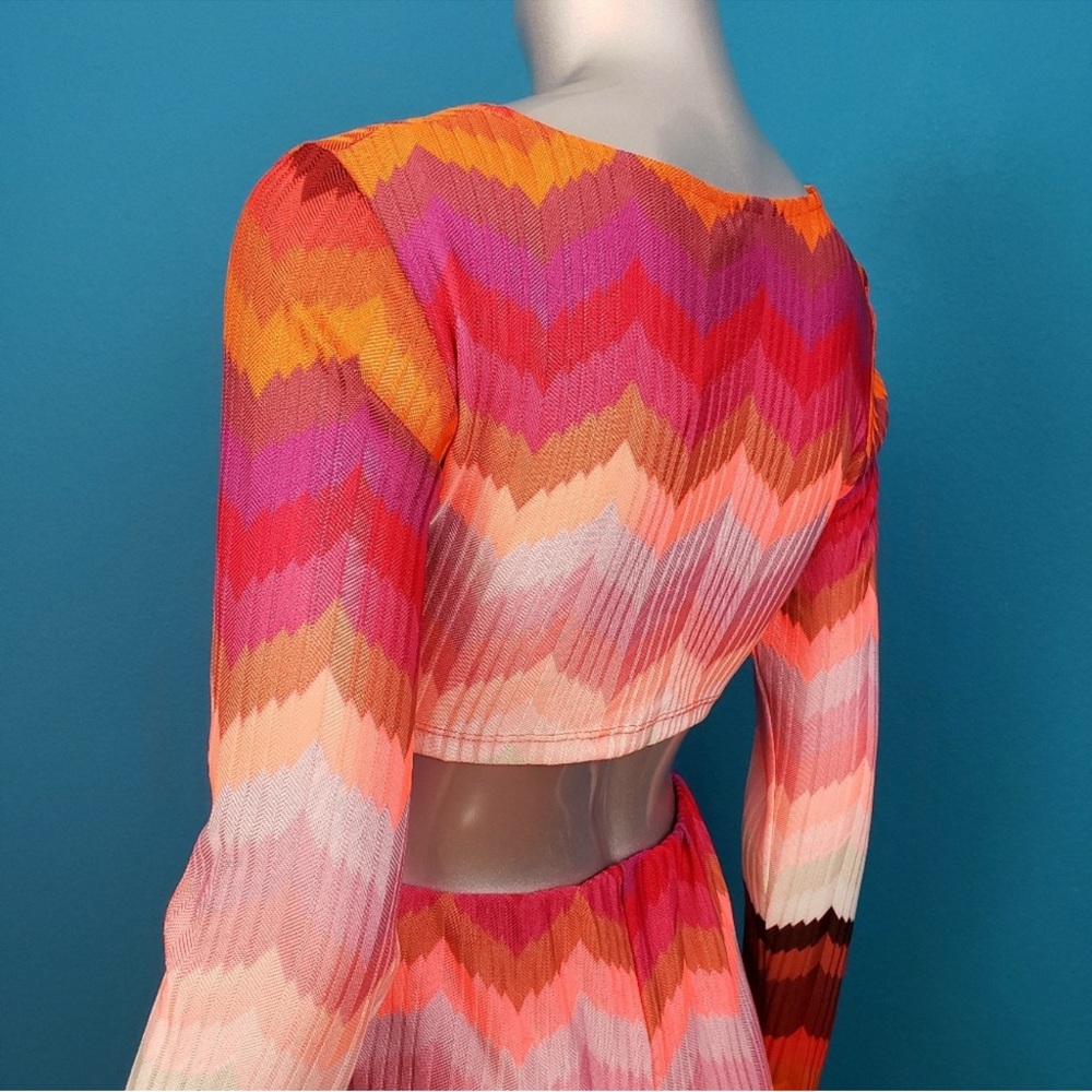 ASOS Multicolor Chevron Knit Set - Picture 7 of 9